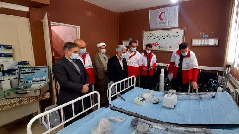 بانک امانات تجهیزات پزشکی شهرستان البرز افتتاح شد